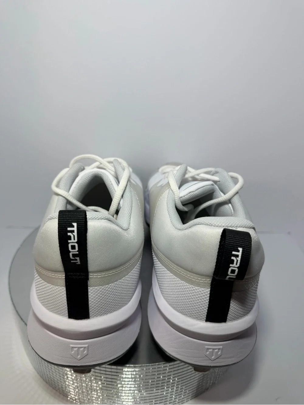 Nike White and Light Gray Athletic Trainers size 13 new w/out tags